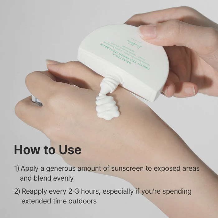 Green Tea Fresh Sunscreen - Image 7